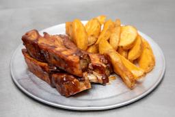 BBQ Ribs & Wedges